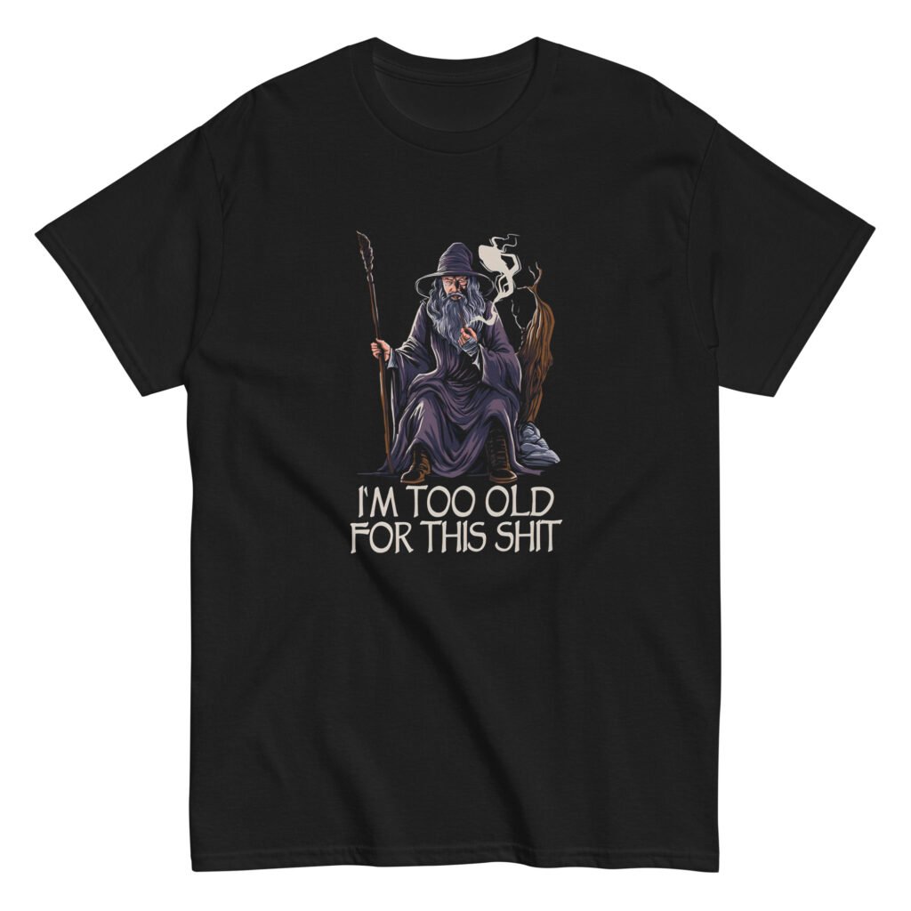 T-Shirt "The Old Wizard"