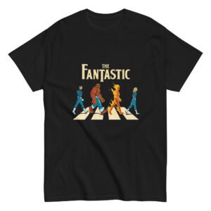 unisex-classic-tee-black-front-6a9605f55cbdd.jpg T-Shirt "The Fantastic Road"
